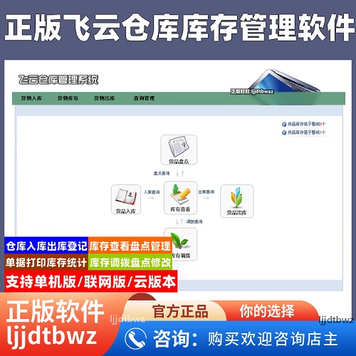 飛云倉(cāng)庫(kù)管理軟件系統(tǒng) 采購(gòu)進(jìn)貨出庫(kù)